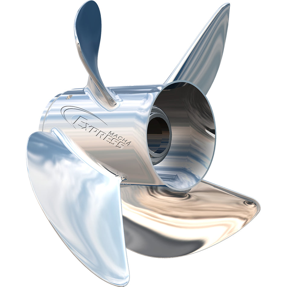 Turning Point Propellers 14X9 Stainless Steel 4 Blade Right Hand Prop Express Mach4 (31430930) — Quality Boat Parts