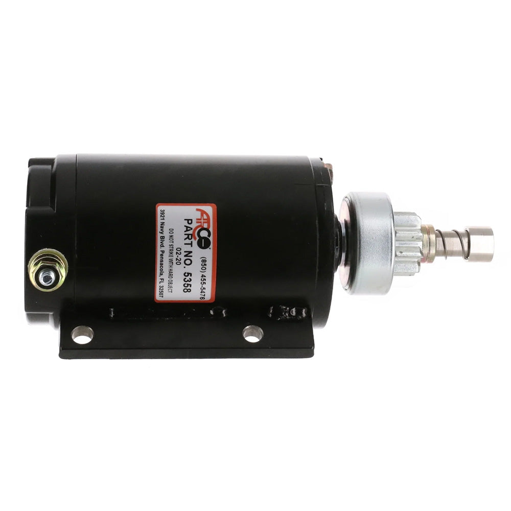 ARCO Marine Original Equipment Quality Replacement Outboard Starter f/Evinrude 40, 50, 75 & 90 HP E-TEC Models 5358 — Quality Boat Parts