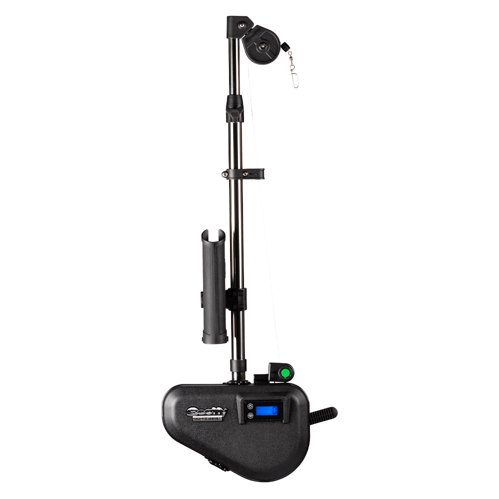 Scotty 2106 HP Depthpower Electric Downrigger 60 SS Telescoping Boom w/ Swivel Base - Single Rod Holder 2106 — Quality Boat Parts