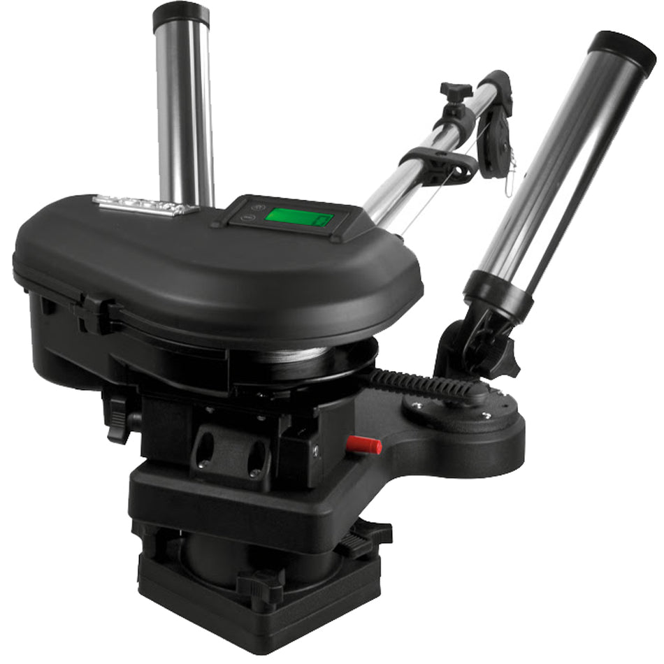 Scotty 2116 HP Depthpower Electric Downrigger 60" SS Telescoping Boom w/ Swivel Base - Dual Rod Holder 2116 — Quality Boat Parts