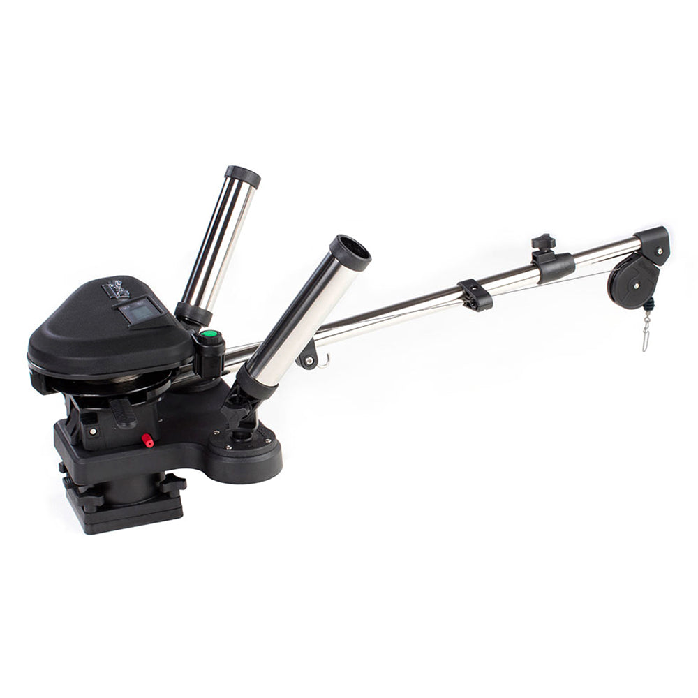 Scotty 2116 HP Depthpower Electric Downrigger 60" SS Telescoping Boom w/ Swivel Base - Dual Rod Holder 2116 — Quality Boat Parts