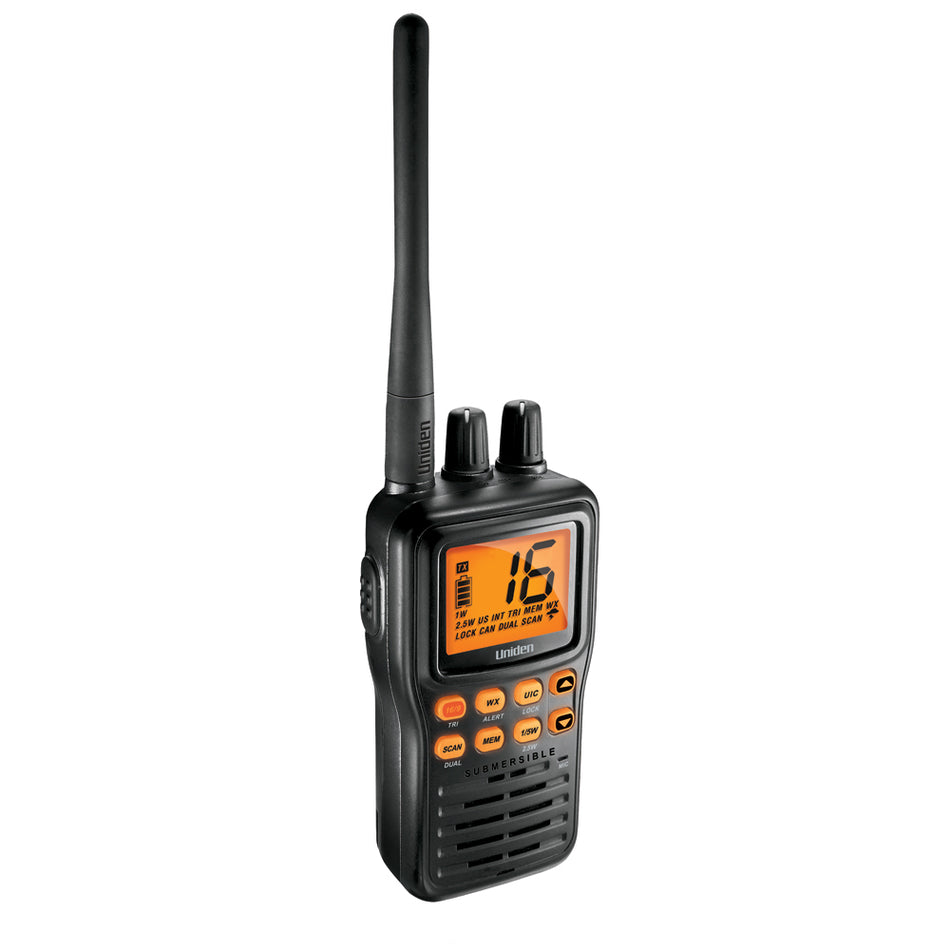 Uniden MHS75 Hand Held VHF 12v DC Charger No AC Charger MHS75 — Quality Boat Parts