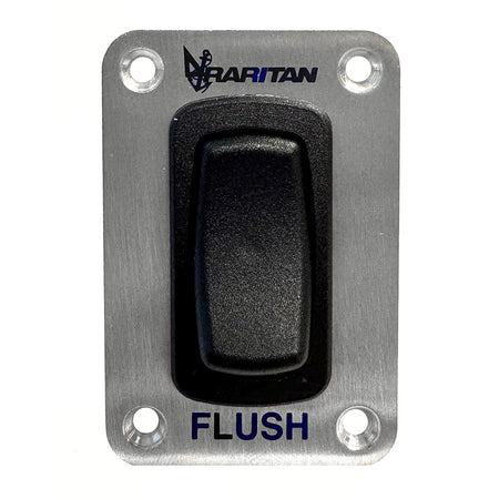 Raritan Momentary Flush Switch w/Stainless Steel Faceplate PRS — Quality Boat Parts