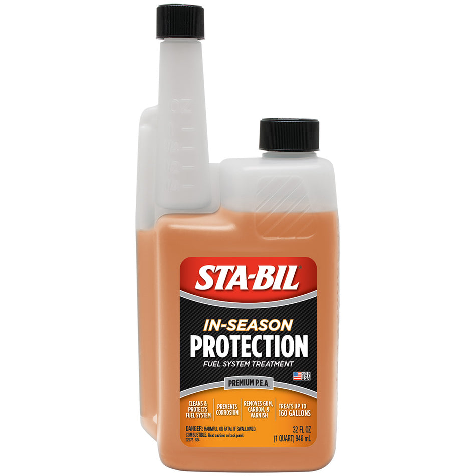 STA-BIL In-Season Protection Fuel System Treatment - 32oz 22275 — Quality Boat Parts