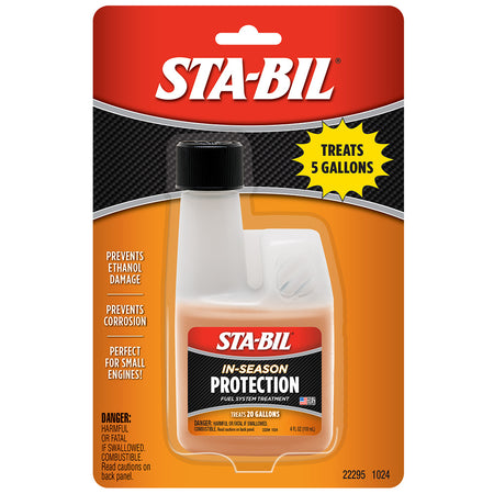 STA-BIL In-Season Protection Fuel System Treatment - Small Engine - 4oz 22295 — Quality Boat Parts