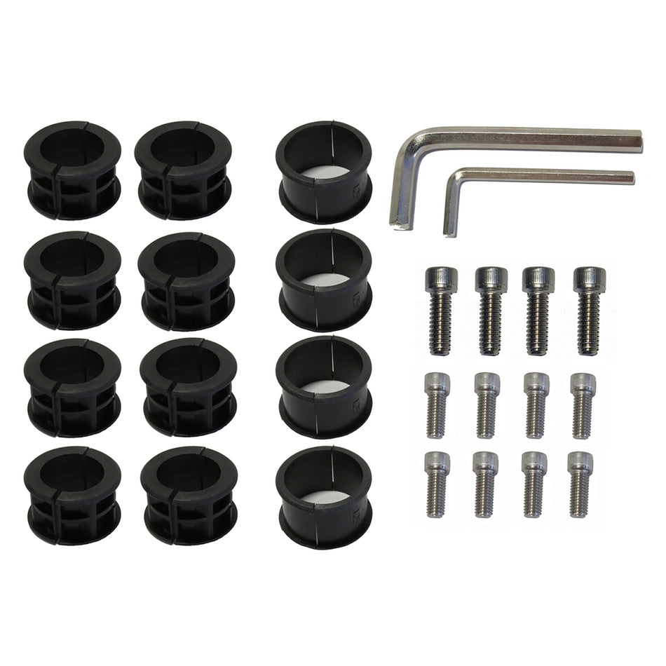 SurfStow SUPRAX Parts Kit - 12-Bolts, 3 Sizes of Inserts, 2-Allen Wrenches 59001 — Quality Boat Parts