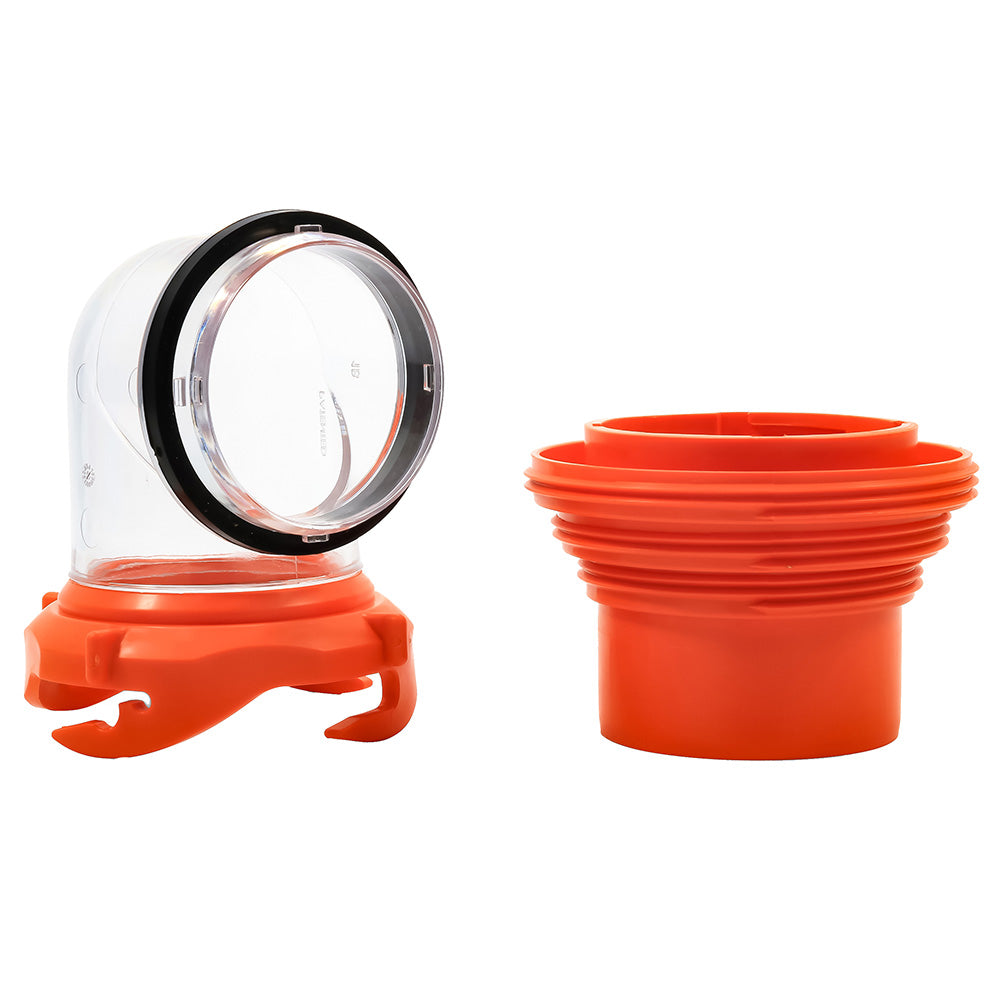 Camco RhinoFLEX Elbow & 4 In 1 Adapter w/Swivel Bayonet Fitting 39736 — Quality Boat Parts