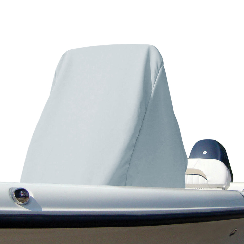 Carver Poly-Flex II Medium Center Console Universal Cover - 45"D x 36"W x 46"H - Grey 53013 — Quality Boat Parts