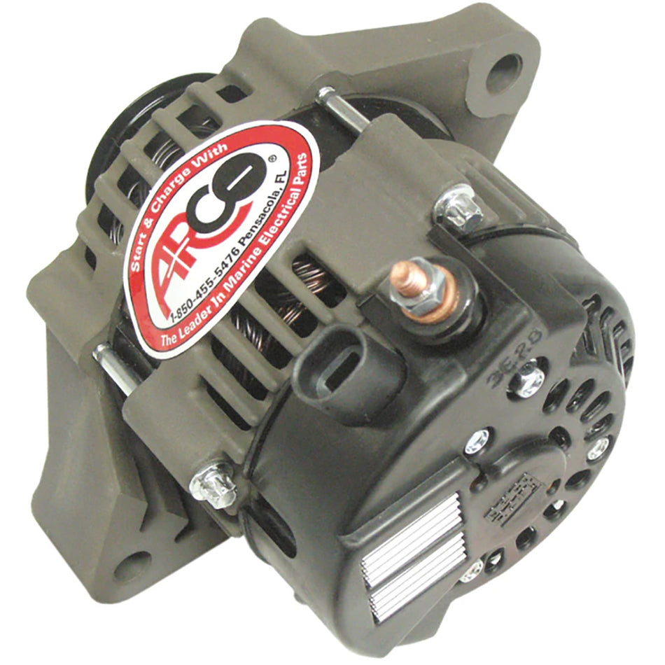 ARCO Marine Premium Replacement Outboard Alternator w/Multi-Groove Pulley - 12V 50A 20850 — Quality Boat Parts