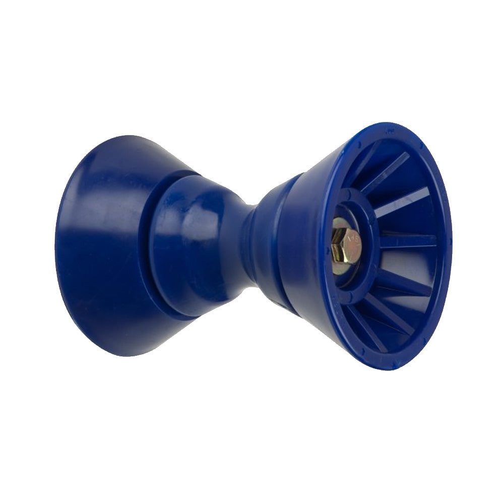 C.E. Smith 4" Bow Bell Roller Assembly - Blue TPR 29331 — Quality Boat Parts