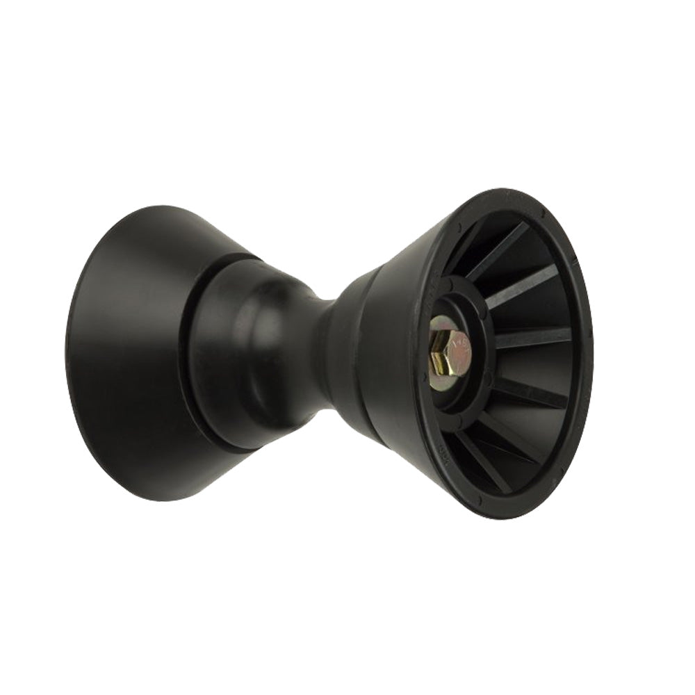 C.E. Smith 4" Bow Bell Roller Assembly - Black TPR 29333 — Quality Boat Parts