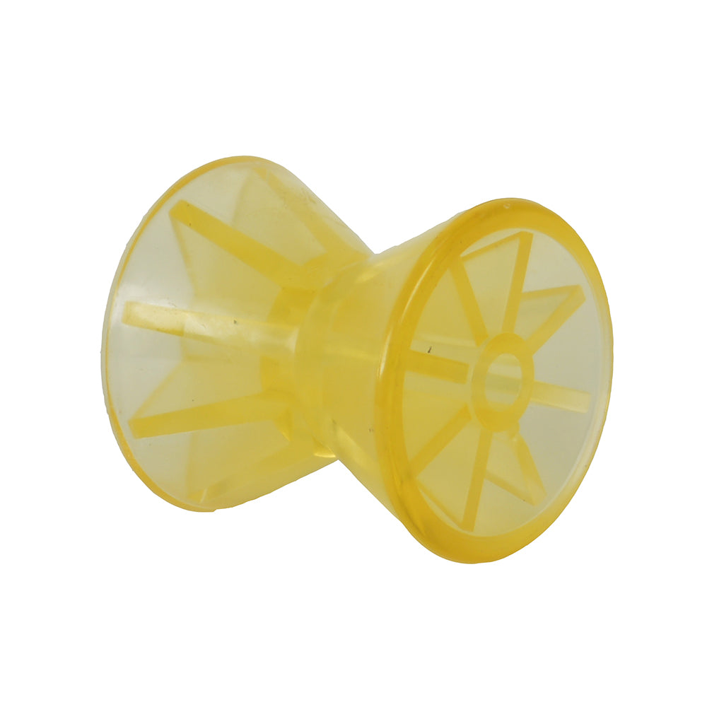 C.E. Smith Bow Roller - Yellow PVC - 4" x 1/2" ID 29543 — Quality Boat Parts