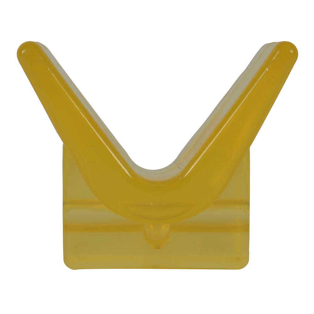 C.E. Smith Y-Stop 3" x 3" - 1/2" ID Yellow PVC 29554 — Quality Boat Parts