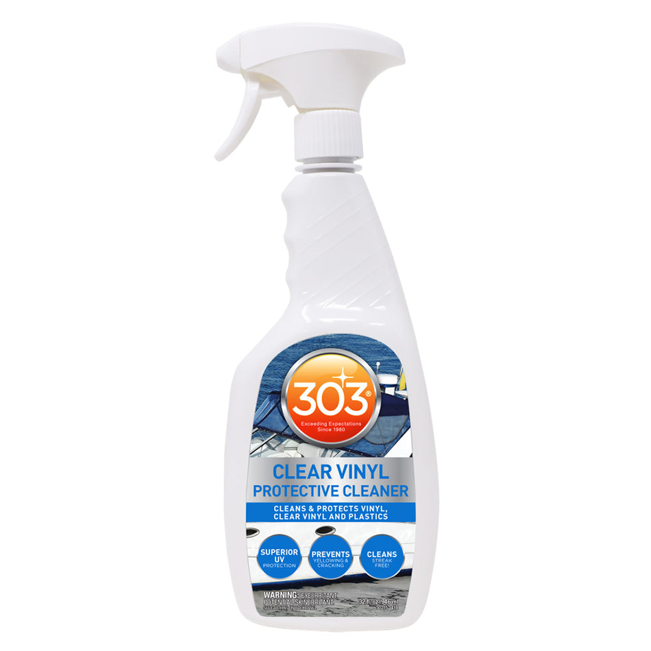 303 Marine Clear Vinyl Protective Cleaner - 32oz 30215 — Quality Boat Parts