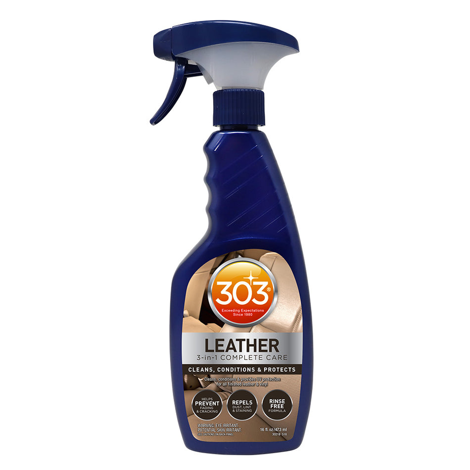 303 Automotive Leather 3-In-1 Complete Care - 16oz 30218 — Quality Boat Parts