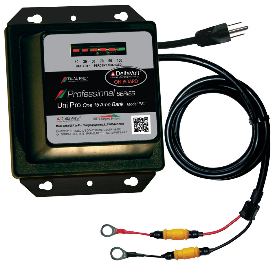 Dual Pro PS1 Battery Charger 1 Bank 15 Amps PS1 — Quality Boat Parts