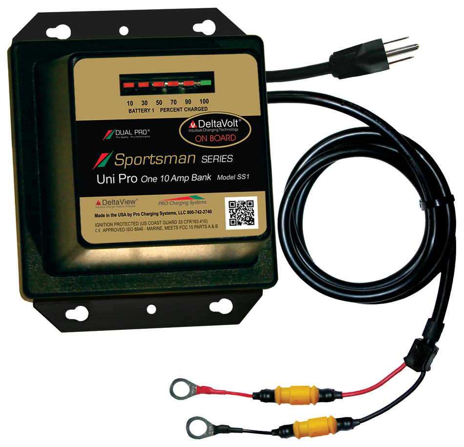 Dual Pro SS1 Battery Charger 1 Bank 10 Amps SS1 — Quality Boat Parts