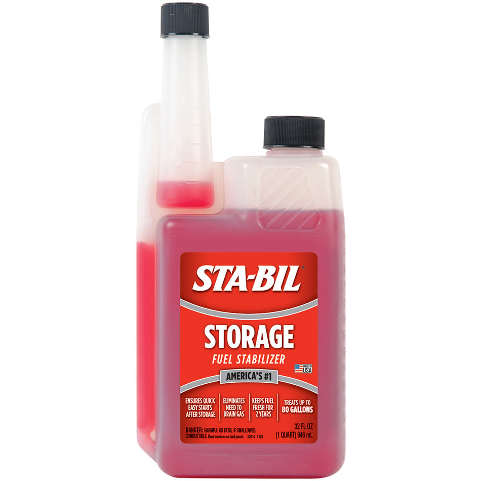 STA-BIL Fuel Stabilizer - 32oz 22214 — Quality Boat Parts