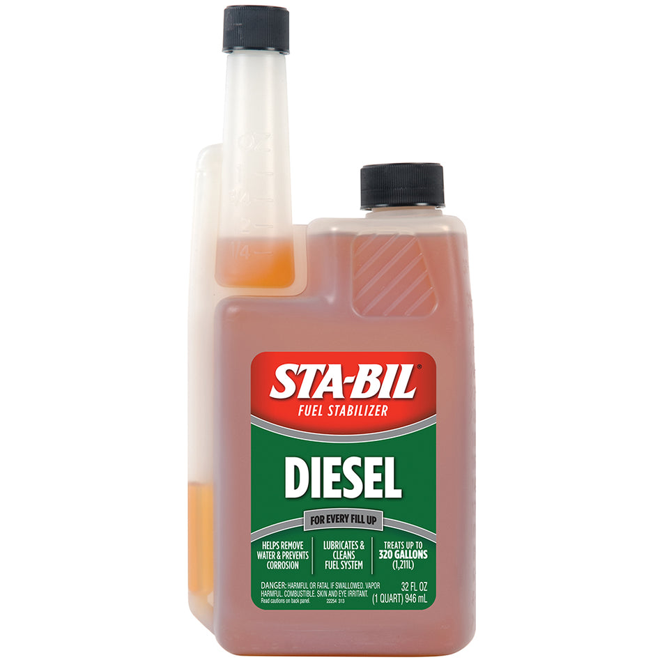 STA-BIL Diesel Formula Fuel Stabilizer & Performance Improver - 32oz 22254 — Quality Boat Parts