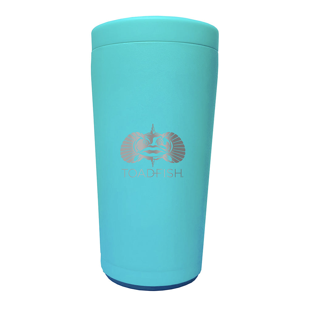 Toadfish Non-Tipping Can Cooler 2.0 - Universal Design - Teal 5004 — Quality Boat Parts