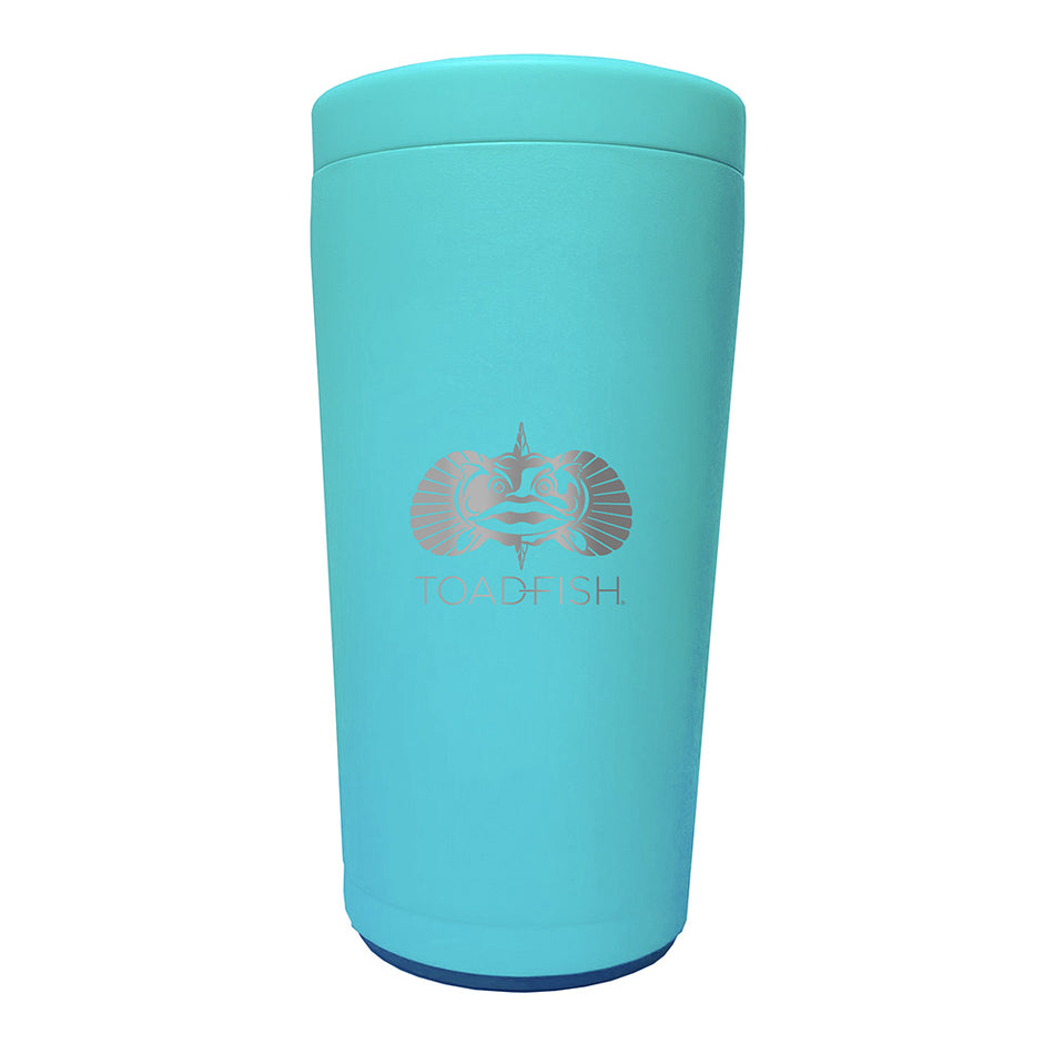 Toadfish Non-Tipping Can Cooler 2.0 - Universal Design - Teal 5004 — Quality Boat Parts