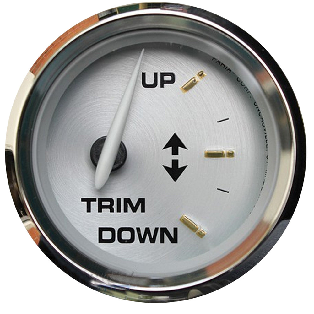 Faria Kronos 2" Trim Gauge (Mercury / Mariner / Mercruiser / Volvo DP / Yamaha-2001 and newer) 19005 — Quality Boat Parts