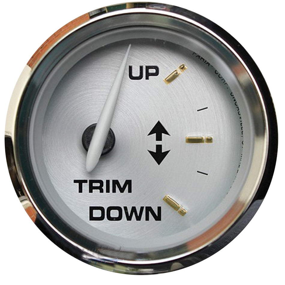 Faria Kronos 2" Trim Gauge (Mercury / Mariner / Mercruiser / Volvo DP / Yamaha-2001 and newer) 19005 — Quality Boat Parts