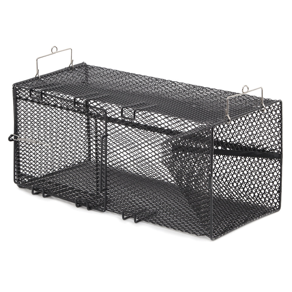 Frabill Black Pinfish Rectangular Trap - 18" x 12" x 8" 1264 — Quality Boat Parts