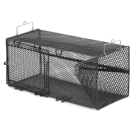 Frabill Black Pinfish Rectangular Trap - 18" x 12" x 8" 1264 — Quality Boat Parts