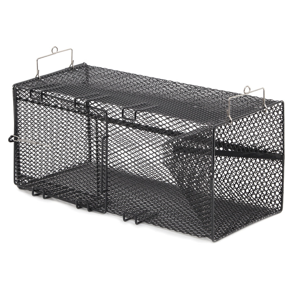 Frabill Black Pinfish Rectangular Trap - 18" x 12" x 8" 1264 — Quality Boat Parts
