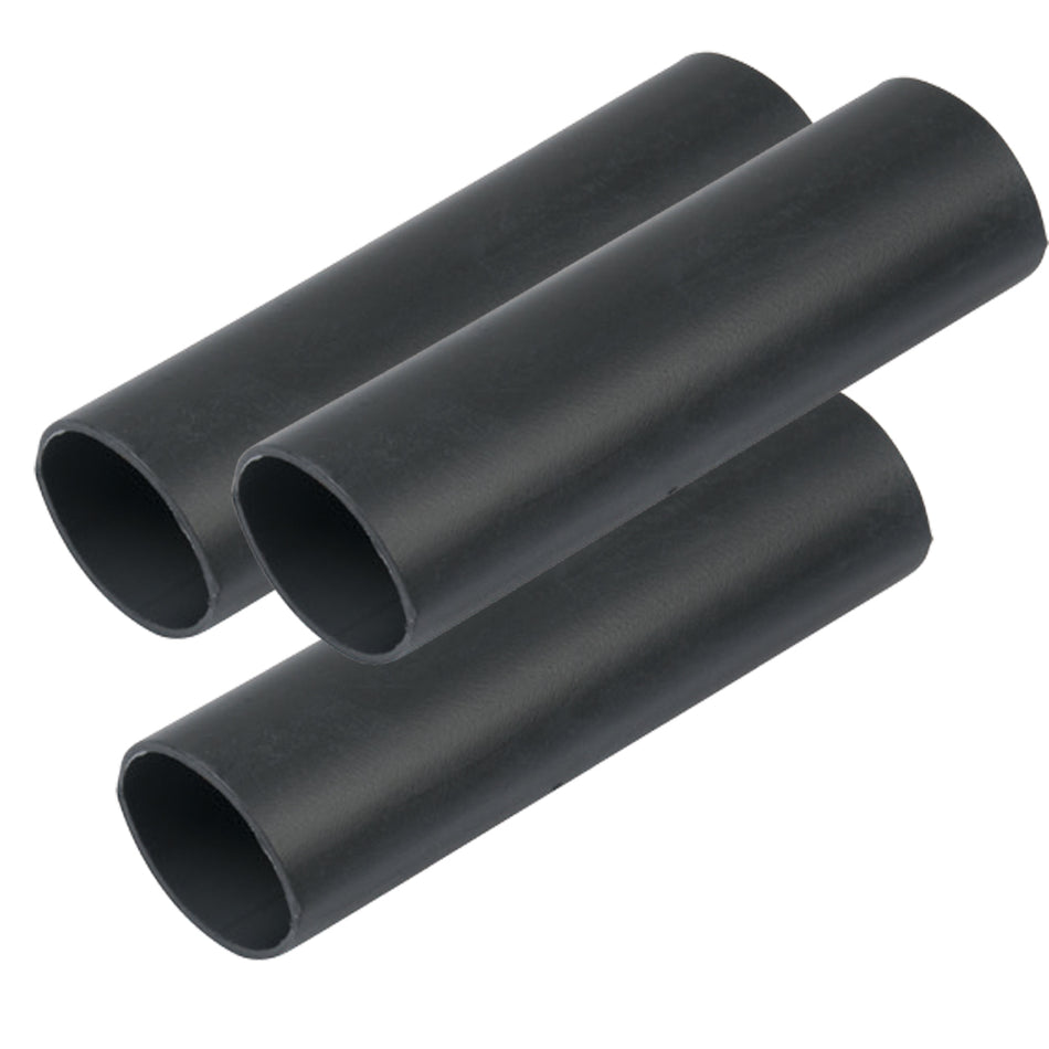Ancor Heavy Wall Heat Shrink Tubing - 3/4" x 3" - 3-Pack - Black 326103 — Quality Boat Parts
