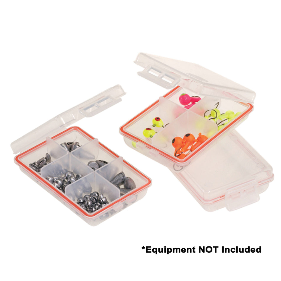 Plano Waterproof Terminal 3-Pack Tackle Boxes - Clear 106100 — Quality Boat Parts