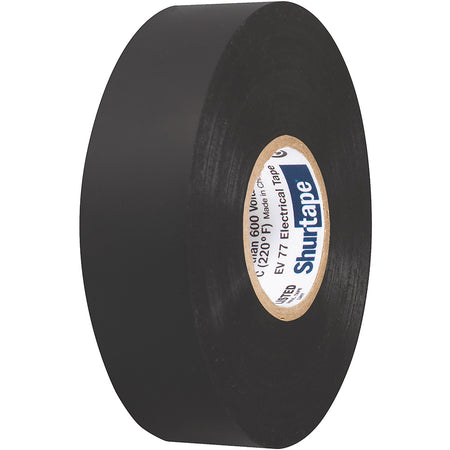 Shurtape EV 077B Professional Grade Black Electrical Tape f/Insulating & Splicing - 3/4" x 66' - 10-Pack 104706 — Quality Boat Parts