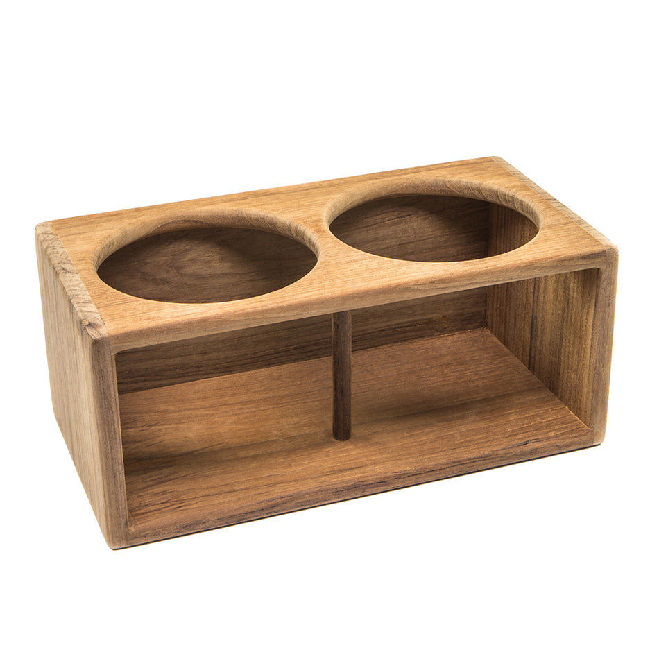 Whitecap Teak Two Insulated Drink Rack 62612 — Quality Boat Parts