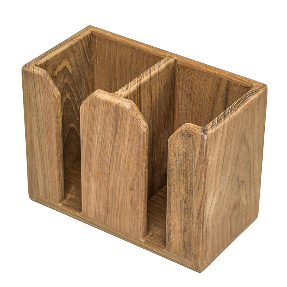 Whitecap Teak Two-Bottle Rack 62620 — Quality Boat Parts
