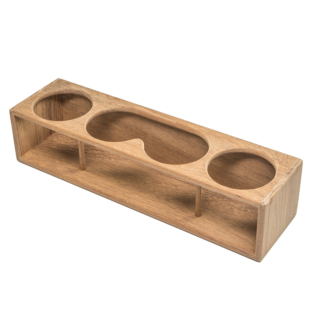 Whitecap Teak Four Insulated Drink/Binocular Rack 62634 — Quality Boat Parts