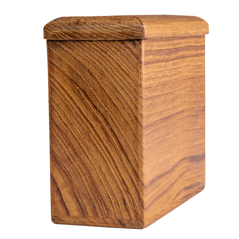 Whitecap Square Toothbrush Holder (Oiled) - Teak 63111 — Quality Boat Parts