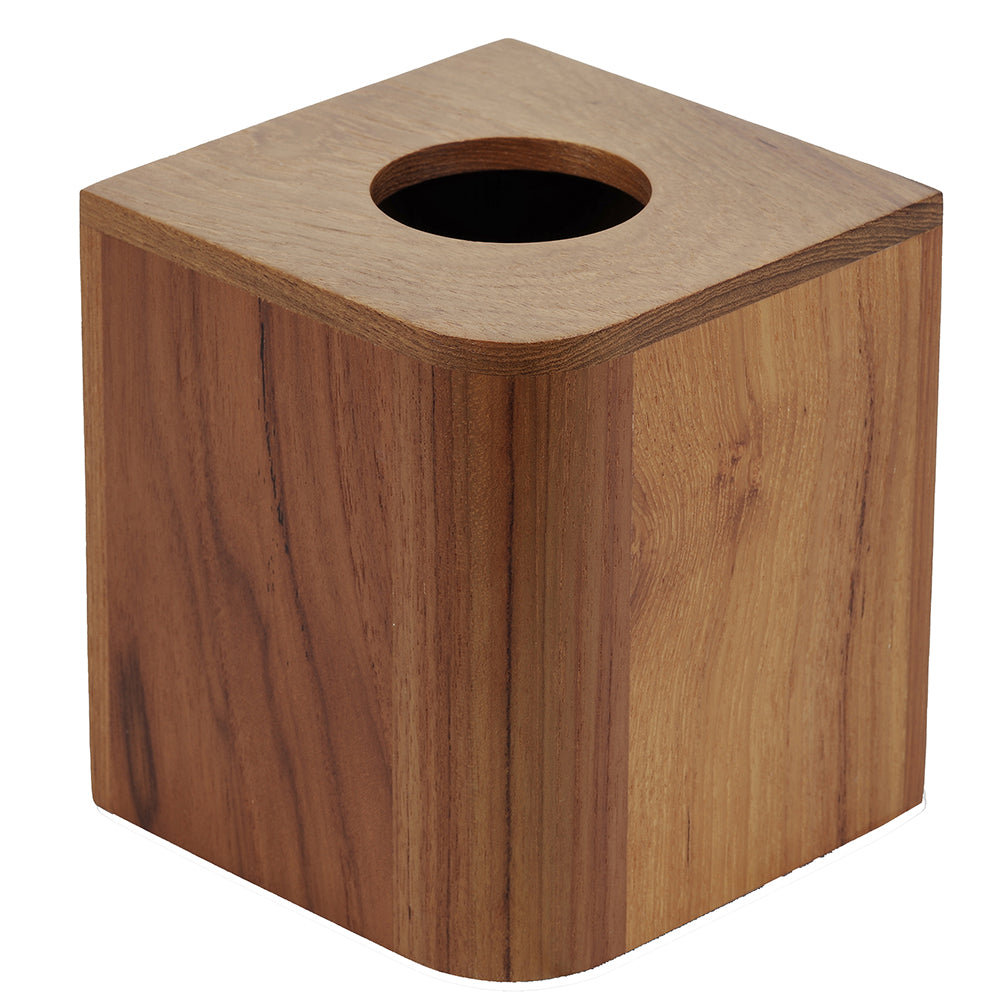 Whitecap EKA Collection Tissue Box - Teak 63201 — Quality Boat Parts