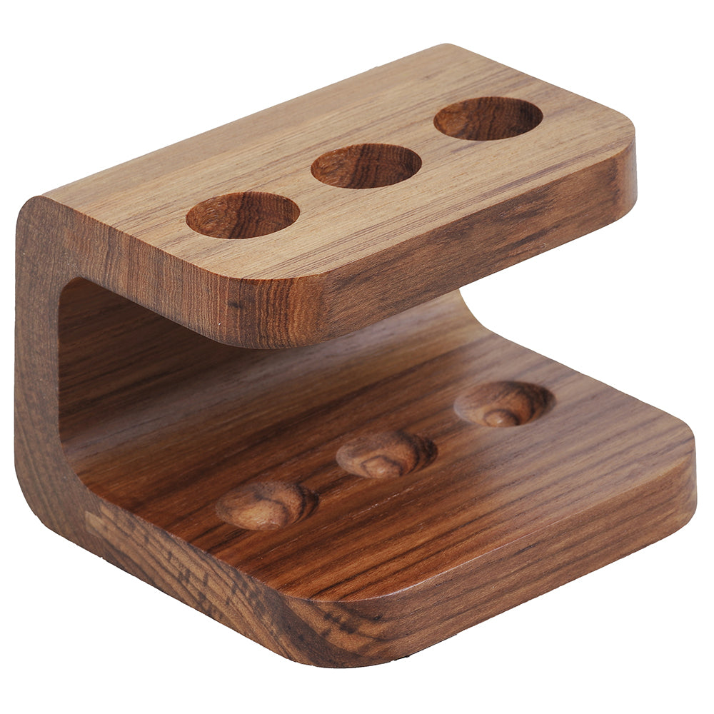 Whitecap EKA Collection Toothbrush Holder - Teak 63202 — Quality Boat Parts