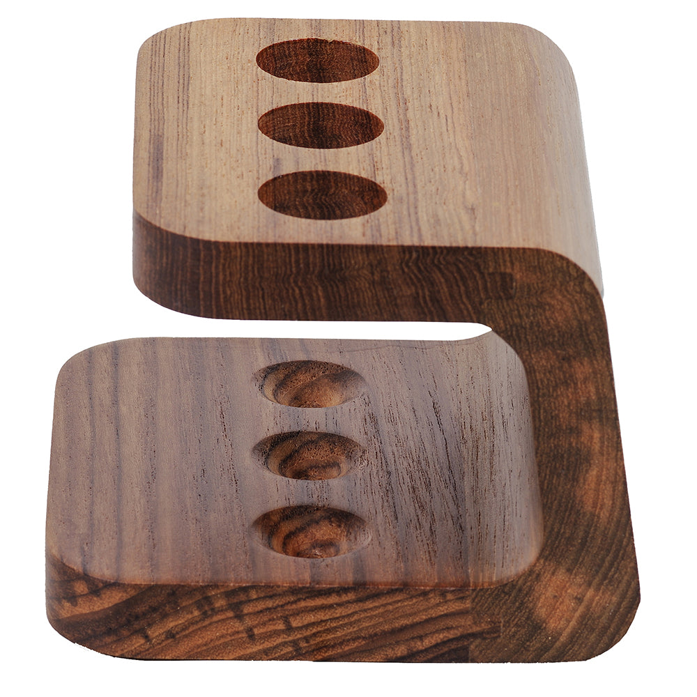 Whitecap EKA Collection Toothbrush Holder - Teak 63202 — Quality Boat Parts