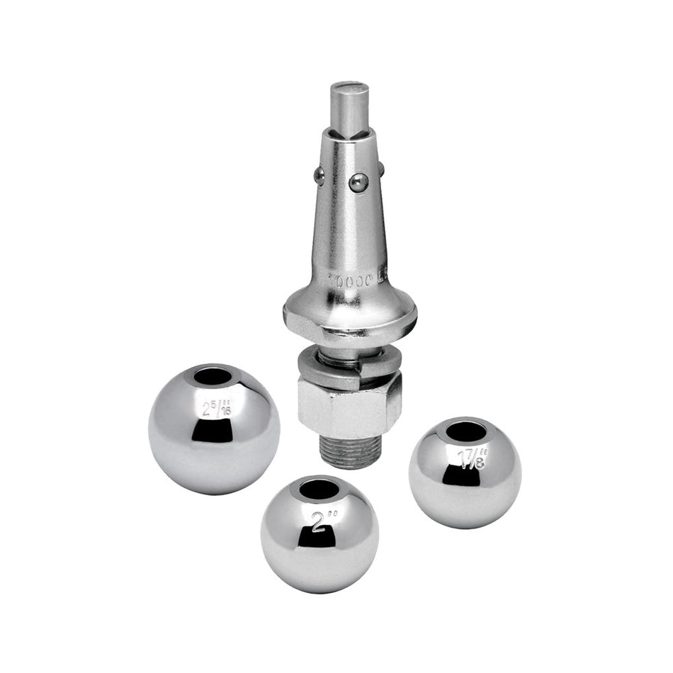 Draw-Tite Interchangeable Hitch Ball w/ 1" Shank - 1-7/8", 2", 2-5/16" Balls 63803 — Quality Boat Parts