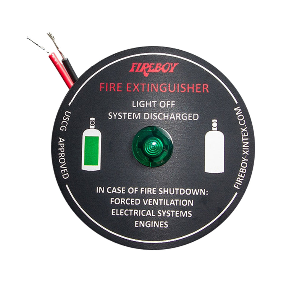 Fireboy-Xintex System Ready Panel Warning Light 90107 — Quality Boat Parts