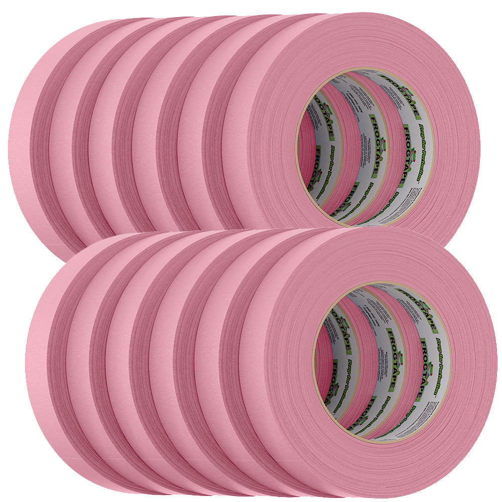 FrogTape CP 325 Medium-High Adhesion Masking Tape - 24MM x 55M x 6-Pack - Pink - Rated for 325°F 105333 — Quality Boat Parts