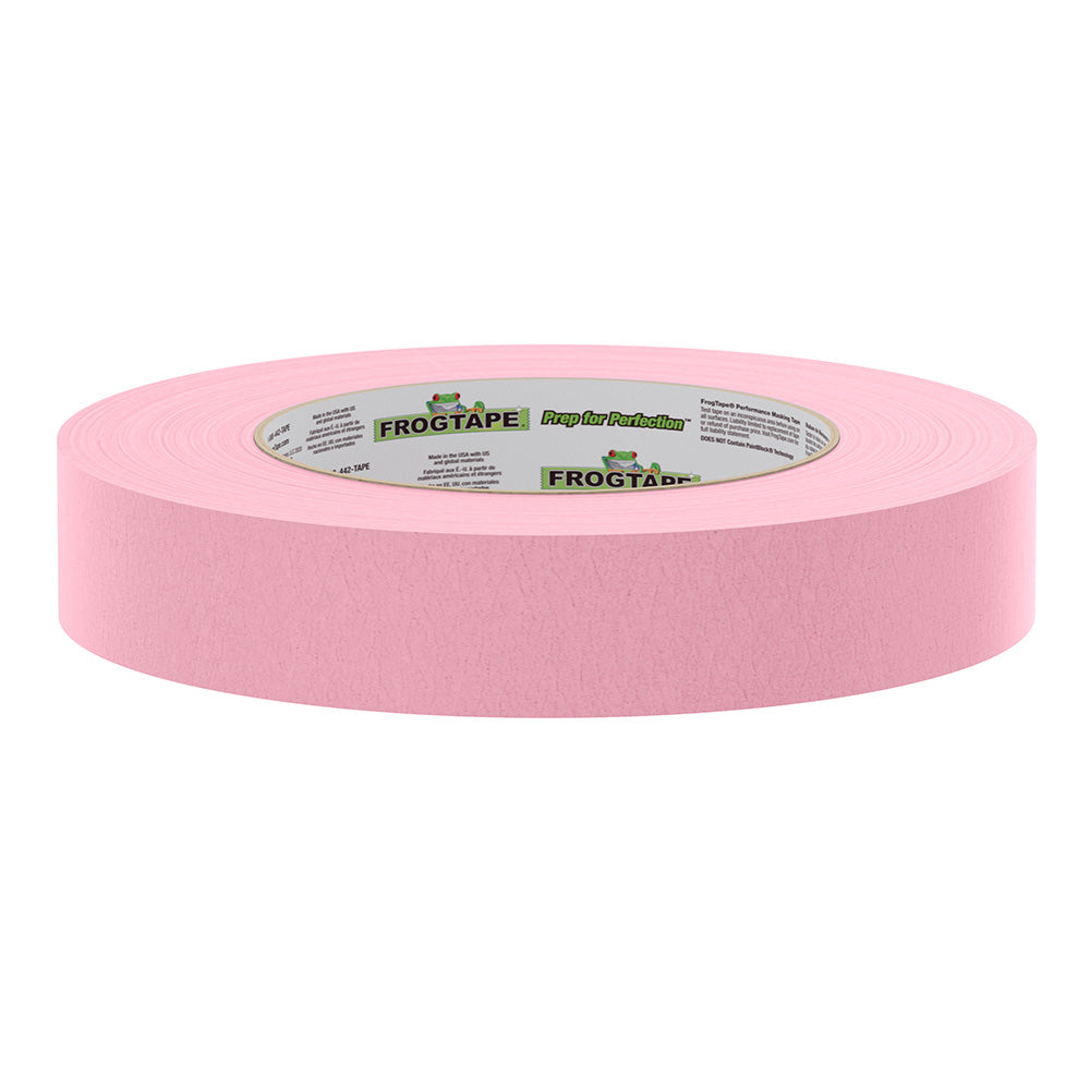 FrogTape CP 325 Medium-High Adhesion Masking Tape - 24MM x 55M x 6-Pack - Pink - Rated for 325°F 105333 — Quality Boat Parts
