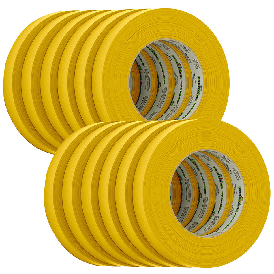 FrogTape CP 225 Medium-High Adhesion Masking Tape - 18MM x 55M x 8-Pack - Gold - Rated for 225°F 105545 — Quality Boat Parts