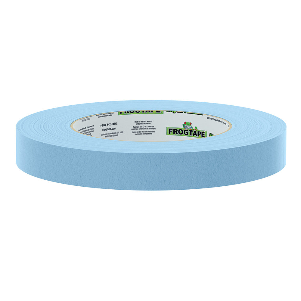 FrogTape CP 250 Medium-High Adhesion Masking Tape - 18MM x 55M x 8-Pack - Light Blue - Rated for 250°F 105770 — Quality Boat Parts