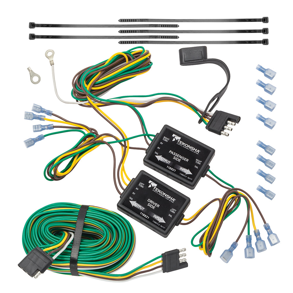 Tekonsha Taillight Isolating System w/4-Flat 118821 — Quality Boat Parts