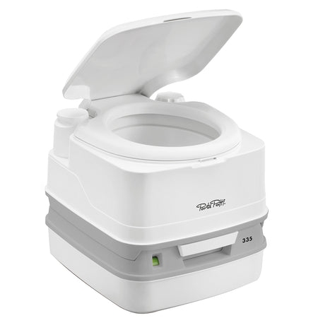 Thetford Porta Potti 335 Marine Toilet w/Hold Down Kit 92828 — Quality Boat Parts