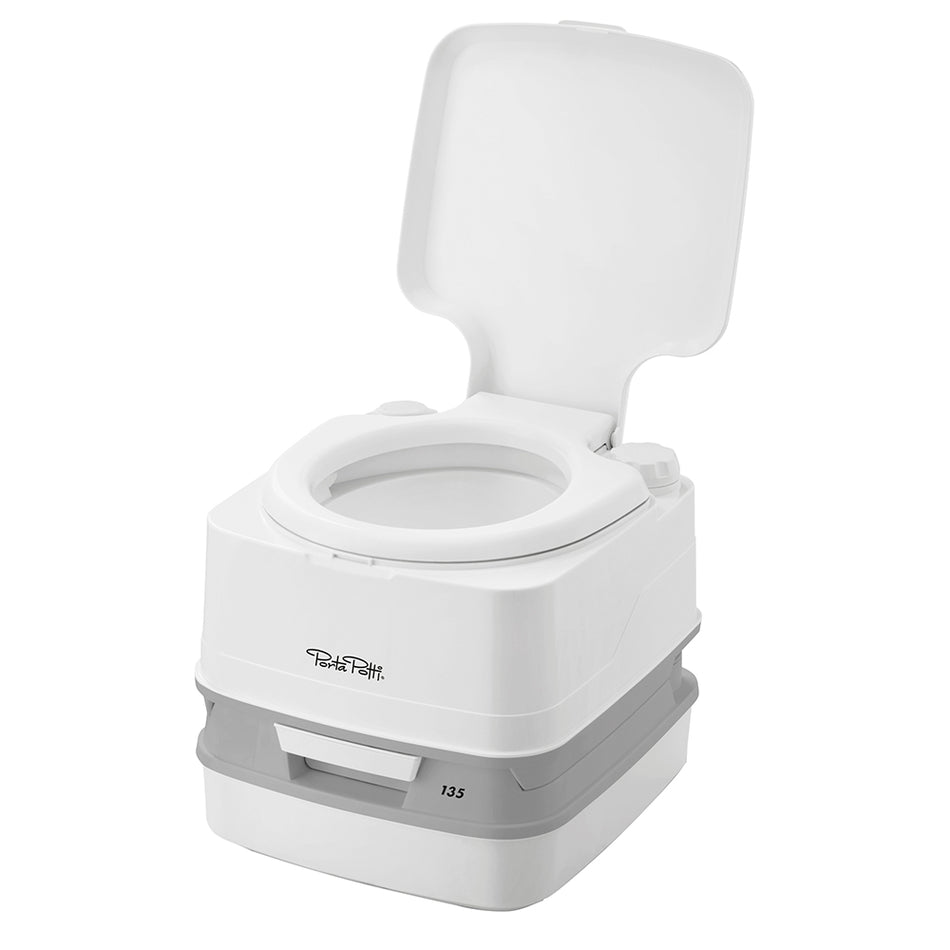 Thetford Porta Potti 135 Marine Toilet w/Hold Down Kit 92861 — Quality Boat Parts