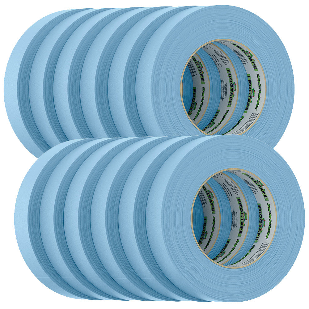 FrogTape CP 250 Medium-High Adhesion Masking Tape - 24MM x 55M x 6-Pack - Light Blue - Rated for 250°F 105327 — Quality Boat Parts